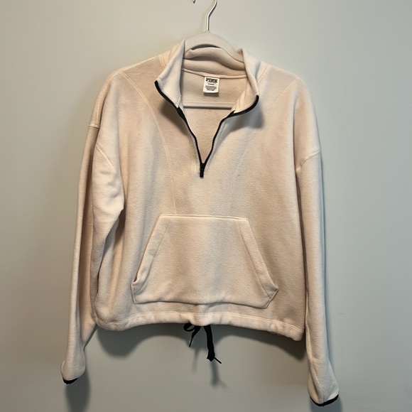 PINK fleece half zip - Picture 2 of 3